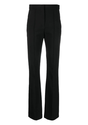 Max Mara pressed-crease tailored-cut trousers - Black