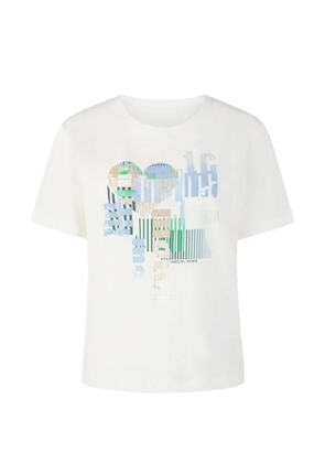 MARCCAIN graphic print T-shirt - White