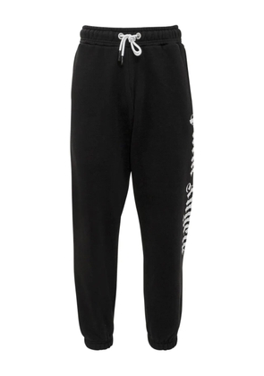 Palm Angels logo-print track pants - Black