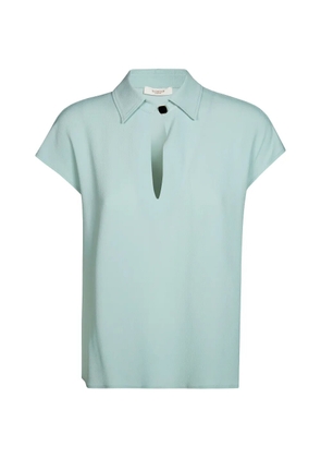 slowear crepe polo top - Green