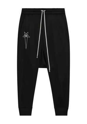 Rick Owens X Champion star-embroidered drawstring trousers - Black