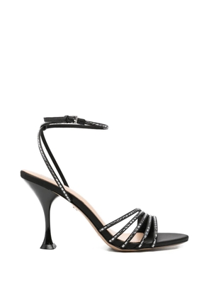 Lola Cruz Emma embellished strap sandals - Black