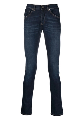 DONDUP logo-print skinny jeans - Blue