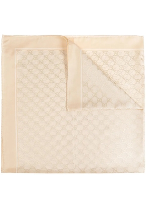 Gucci GG silk scarf - Neutrals