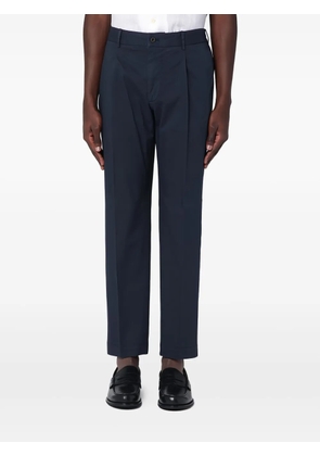 Santaniello tailored cropped trousers - Blue