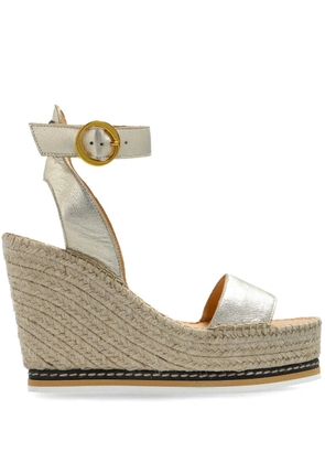 ODISSI wedge espadrilles - Gold