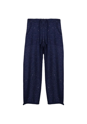 Kangra sequin-embellished trousers - Blue