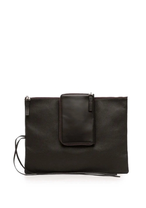 Maison Martin Margiela Pre-Owned 2000-2025 Leather clutch bag - Grey