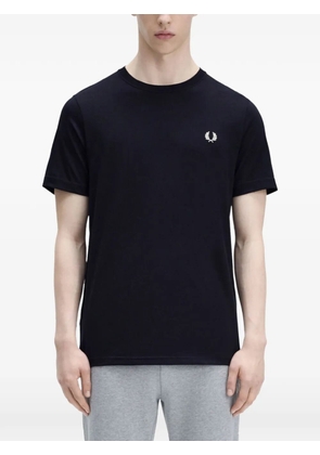 Fred Perry embroidered-logo T-shirt - Blue