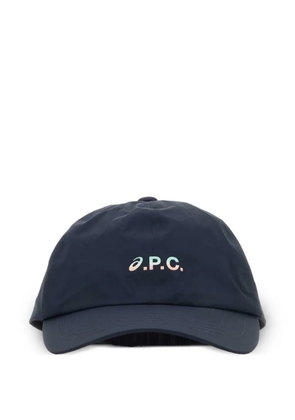 A.P.C. x Asics baseball cap - Blue