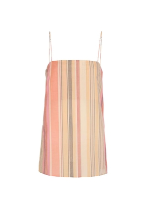 Faithfull the Brand Aina striped camisole - Orange