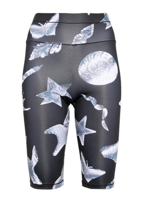 Chopova Lowena workshop bike shorts - Black