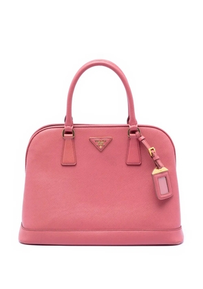 Prada Pre-Owned 2010-2025 Medium Saffiano Lux Open Promenade satchel - Pink