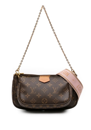 Louis Vuitton Pre-Owned 2020 Monogram Multi Pochette Accessoires satchel - Brown