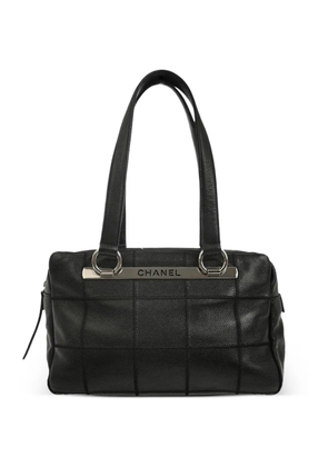 CHANEL Pre-Owned 2005 choco bar handbag - Black