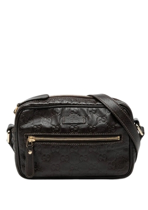 Gucci Pre-Owned 2000-2015 Guccissima crossbody bag - Brown