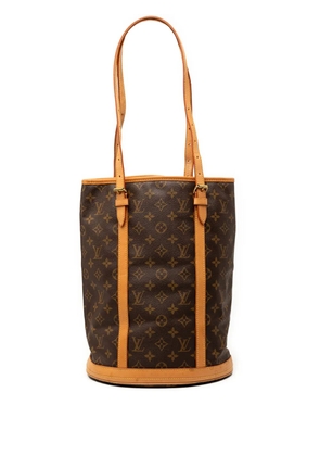 Louis Vuitton Pre-Owned 2012 Monogram GM bucket bag - Brown
