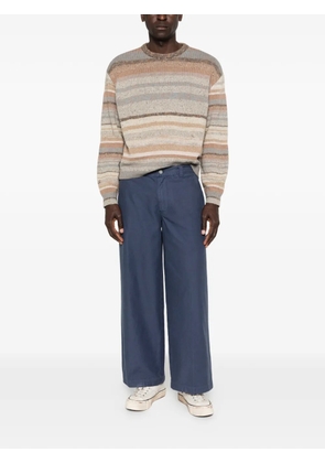 ERL belt-loops trousers - Blue