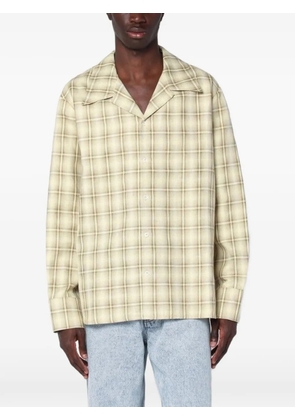 Séfr check pattern shirt - Neutrals