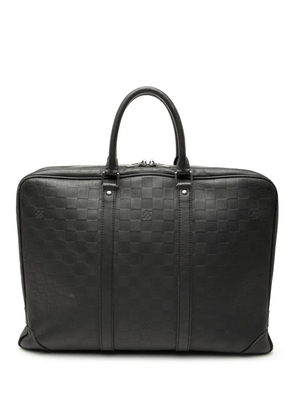 Louis Vuitton Pre-Owned 2012-2014 Damier Infini Porte-Documents Voyage business bag - Black