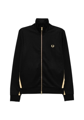 Fred Perry stripe tape track jacket - Black
