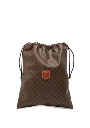 Celine Pre-Owned 20th Century Macadam Drawstring pouch - Brown