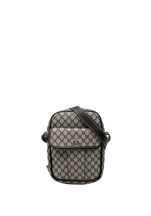 Celine Pre-Owned 2000 Macadam Canvas crossbody bag - Grey