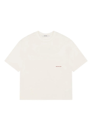 ABOUTBLANK logo-detail T-shirt - Neutrals