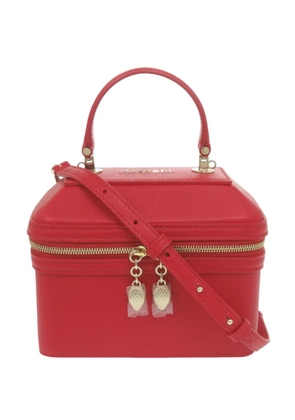 Bvlgari Pre-Owned 2000-2025 Leather Serpenti Forever Vanity Bag satchel - Red
