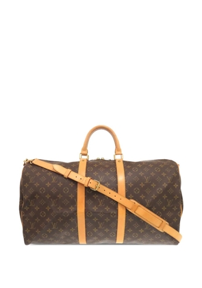 Louis Vuitton Pre-Owned 1997 Monogram Keepall Bandouliere 55 travel bag - Brown