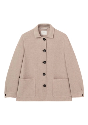 Fedeli patch-pocket button jacket - Neutrals