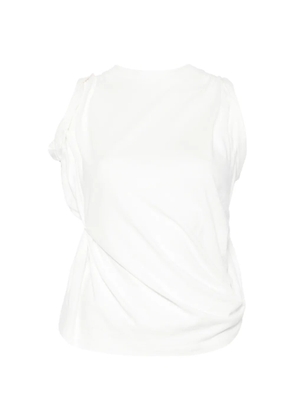 OUR LEGACY Twisted short-sleeves T-shirt - White