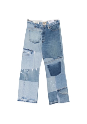 GALLERY DEPT. frayed-hem jeans - Blue