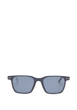 Snob Anteo square-frame clip-on sunglasses - Blue