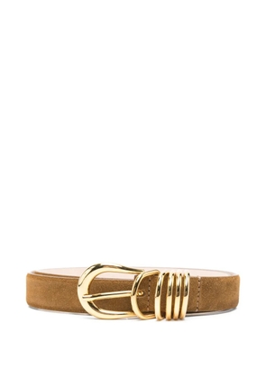 Déhanche Hollyhock suede belt - Brown