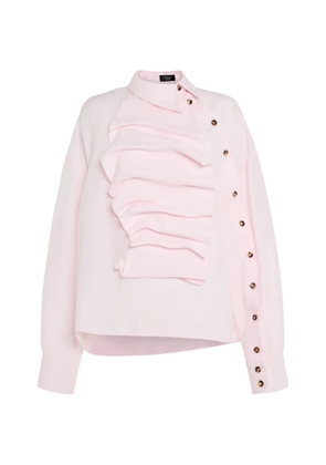 A.W.A.K.E. Mode button-embellishment blouse - Pink