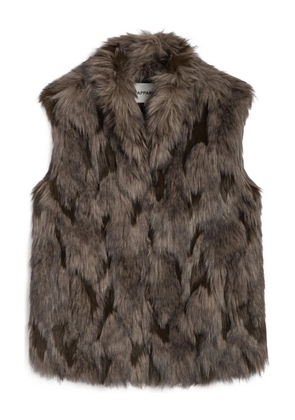 Apparis Laila sleeveless vest - Brown