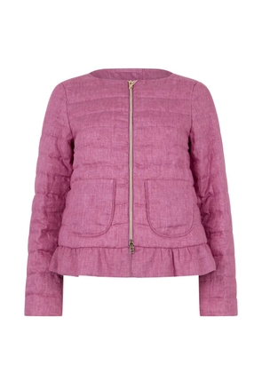 Herno padded ruffled jacket - Pink