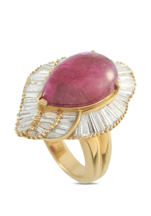 LB Exclusive ruby and diamond ring - Gold