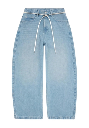 ABOUTBLANK drawstring jeans - Blue