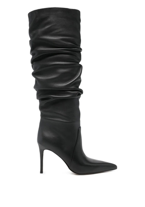 Michael Kors slouchy pointed-toe boots - Black
