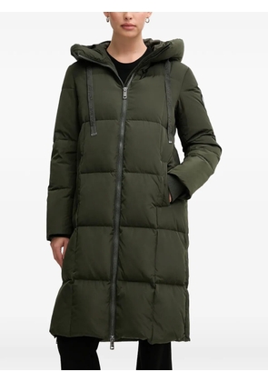 Mos Mosh Nova Square hooded quilted coat - Green