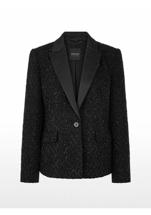 MARCCAIN sparkling-embellished blazer - Black