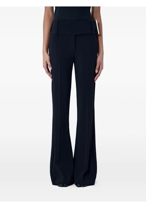Sportmax high-waisted flared trousers - Black