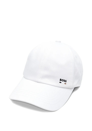 BOSS logo cap - White