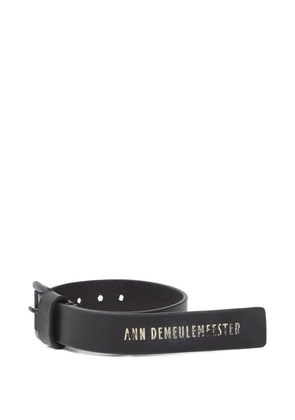 Ann Demeulemeester Vanir buckle bracelet - Black