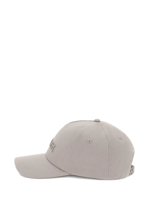 Boggi Milano logo embroidered cap - Neutrals