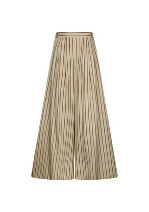 LIU JO striped trousers - Neutrals