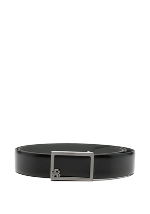 BOSS logo-detail belt - Black