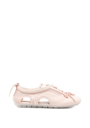 Simone Rocha cutout ballerina grip sneakers - Pink